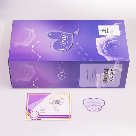 Realistic Reborn Dolls Newborn Girl Full Body Vinyl Silicone Lifelike Baby Doll - Picture 8 of 8